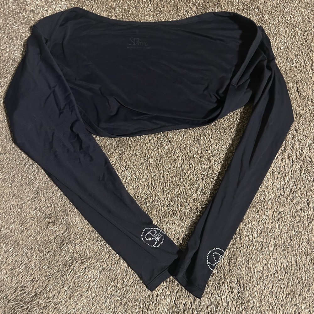 Black sparms shoulder wrap large SPF protection